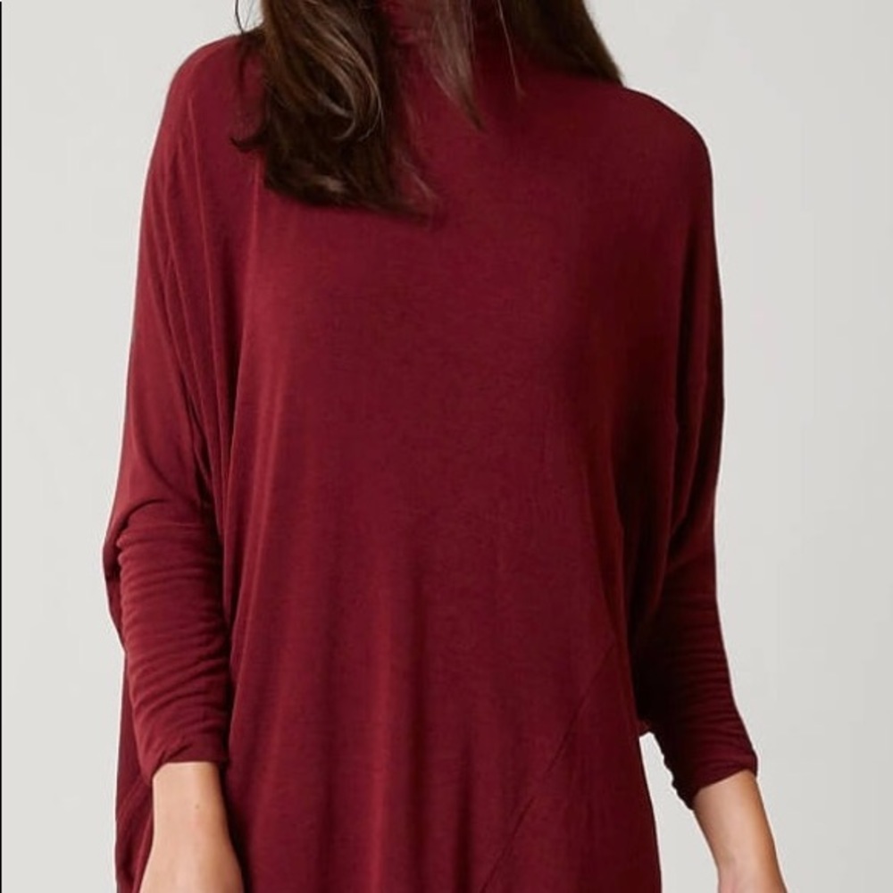 NWT Free People Tunic Turtleneck Top L